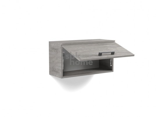 Шкаф-полка Д-9 навесная, Денвер (650*270*343) Риббек серый, 31312 в Ростове-на-Дону