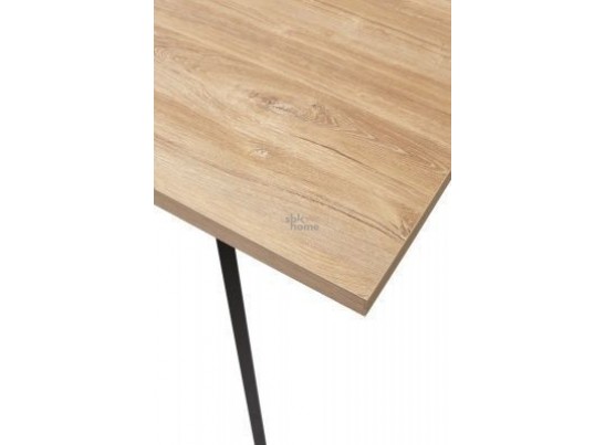 Стол ФИН Дуб Канзас/каркас черный (1200*700*750), 925639 в Ростове-на-Дону