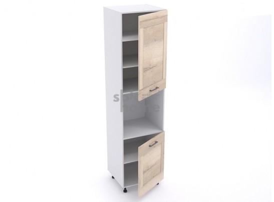 Пенал 960 ПГ-60 под духовой шкаф, Дублин (600*570*2406) Дуб галифакс белый, 21666 в Ростове-на-Дону