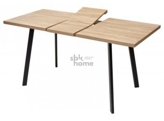 Стол ФИН Дуб Канзас/каркас черный (1200*700*750), 925639 в Ростове-на-Дону