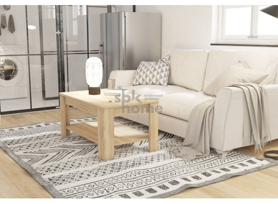 Стол журнальный, Кёльн-2 (900*550*450) Дуб галифакс белый, 60402 в Ростове-на-Дону