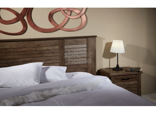 Кровать 1800, Кантри (2080*2095*1008) Орех Риббек темный, 11305 в Ростове-на-Дону