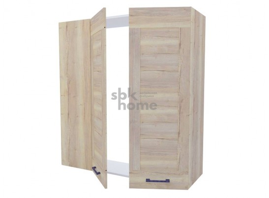 Пенал угловой ПУ-1216 (960), Дублин (1216*400*1548) Дуб галифакс белый, 21676 в Ростове-на-Дону