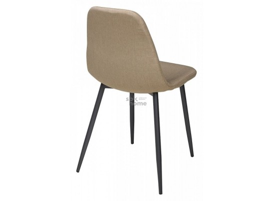 Стул G028-31 бежевый/каркас темно-серый, Cassiopeia (430*490*850) Бежевый, 1865 в Ростове-на-Дону