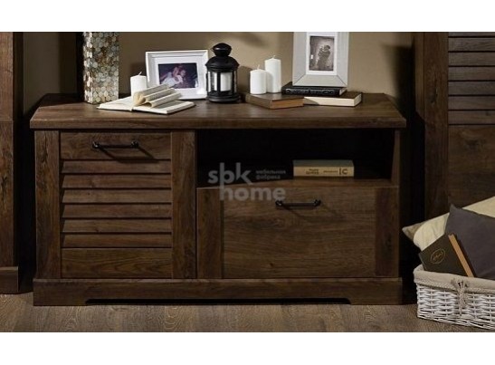 Тумба под ТВ, Кантри (1236*534*634) Орех Риббек темный, 30803 в Ростове-на-Дону