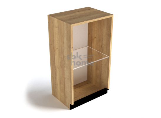 Шкаф со стеклом ШСТ-40, Сити (400*320*720) Дуб Галифакс натуральный, 20827 в Ростове-на-Дону