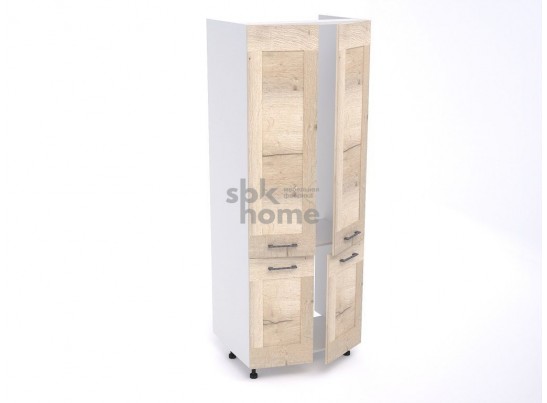 Пенал П-2, Дублин (800*570*2166) Дуб галифакс белый, 21670 в Ростове-на-Дону