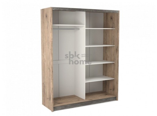 Шкаф-купе 2-х дверный 2300, Денвер (1778*631*2300) Дуб Веллингтон, 11824 в Ростове-на-Дону