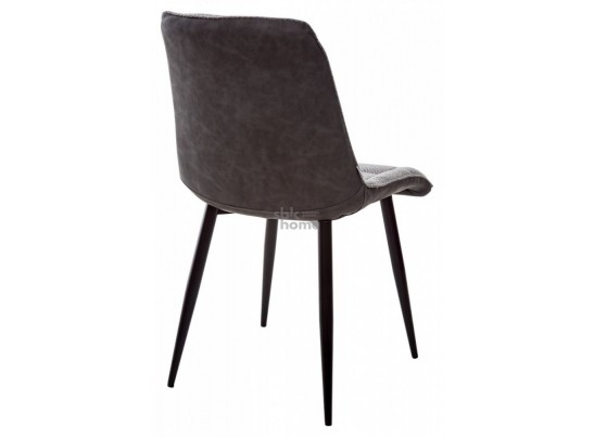 Стул серый/TRF-08/RU-07/черный каркас, CHIC (510*610*910), 2733 в Ростове-на-Дону