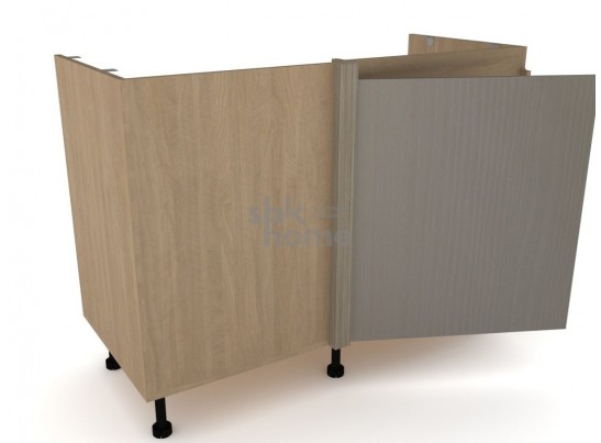 Стол под мойку угловой СМУ-120 правый, Женева (1154*534*870) Дуб Палермо/Серый камень , 22032 в Ростове-на-Дону