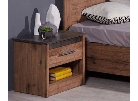 Тумба прикроватная NEW, Денвер (500*381*450) Дуб Веллингтон, 11817 в Ростове-на-Дону