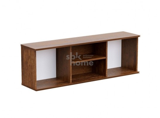 Шкаф-полка навесная, Кантри (1236*292*431) Орех Риббек темный, 30807 в Ростове-на-Дону