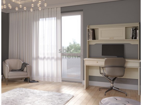 Надстройка стола письменного, Сиена (1284*274*965) Береза бежевая, 31807 в Ростове-на-Дону