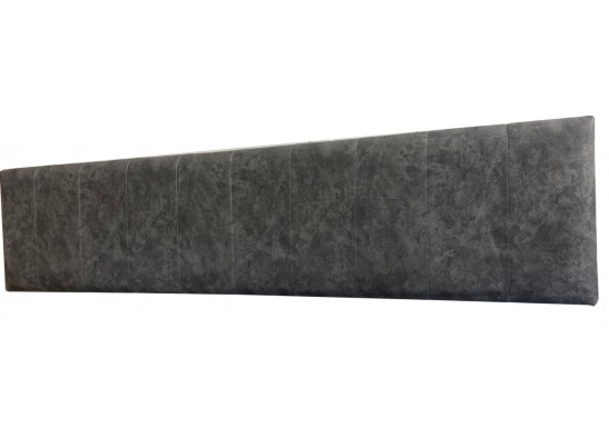 Мягкая вставка изголовья кровати Люкс 1600 (цельная), Денвер (1560*365*60) Серый, 933187 в Ростове-на-Дону