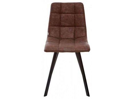 Стул модель SQUARE коричневый винтаж RU-05/каркас черный, CHILLI (460*550*890) Коричневый, 915097 в Ростове-на-Дону