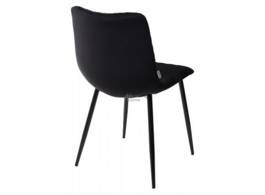 Стул ЧЕРНЫЙ BLUVEL-19/каркас черный, TINTIN (400*450*810) Черный, 925629 в Ростове-на-Дону