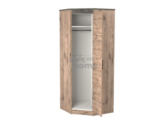 Шкаф угловой 2194, Денвер (879*879*2194) Дуб Веллингтон, 11827 в Ростове-на-Дону