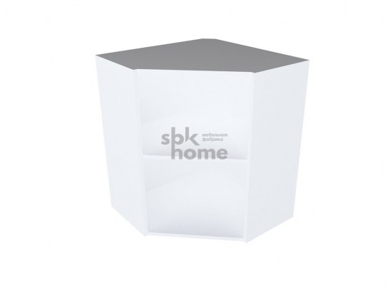 Шкаф угловой ШУ-60, Канзас (600*600*720) Капучино Софт, 20929 в Ростове-на-Дону