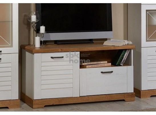 Тумба под ТВ, Кантри (1236*534*634) Сосна Андерсен, Орех Риббек натуральный, 31003 в Ростове-на-Дону