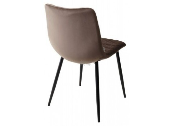 Стул ЛАТТЕ BLUVEL-38/каркас черный, TINTIN (400*450*810), 3607 в Ростове-на-Дону