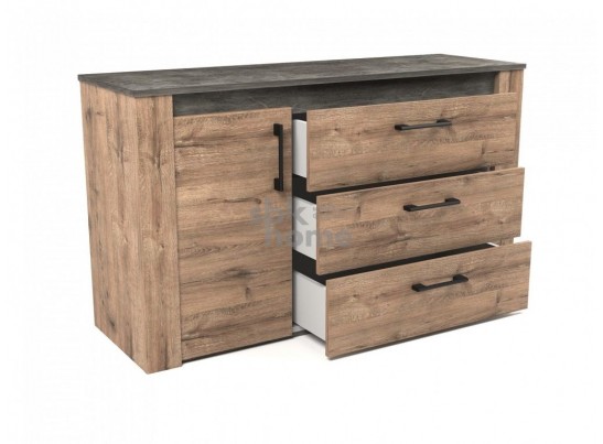 Комод, Денвер (1300*435*750) Дуб Веллингтон, 11803 в Ростове-на-Дону
