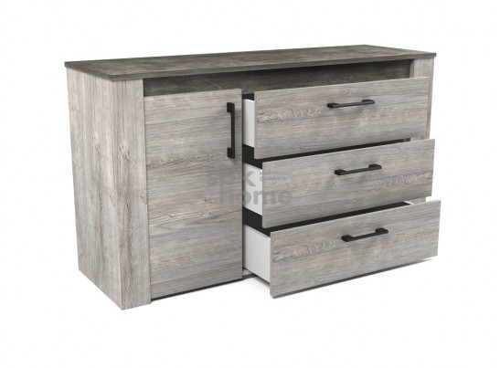 Комод, Денвер (1300*435*750) Риббек серый, 11703 в Ростове-на-Дону