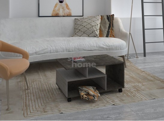 Стол журнальный №2, Честер (900*550*450) Риббек серый, 60505 в Ростове-на-Дону