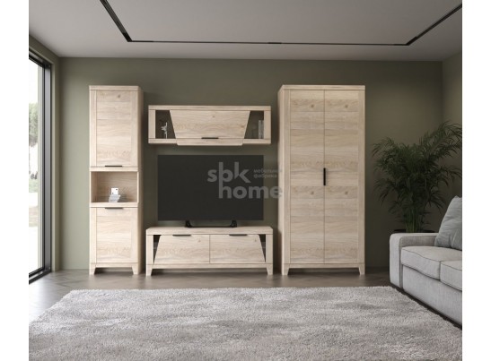 Шкаф-полка навесной, Юта (1400*269*455) Дуб Мария, 31711 в Ростове-на-Дону