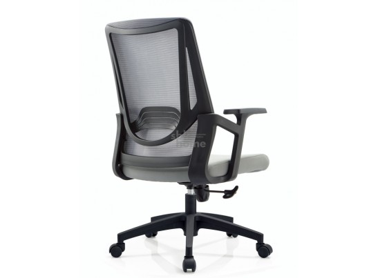 Кресло офисное,вращающееся LJ-2201В GREY (610*500*1070), LJ-2201В GREY ИМП в Ростове-на-Дону