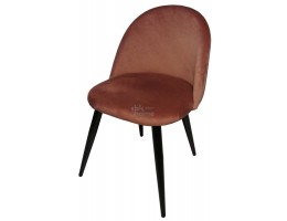 Стул темно-розовый/черные ножки, A208 (550*520*770), А208-8ИМП