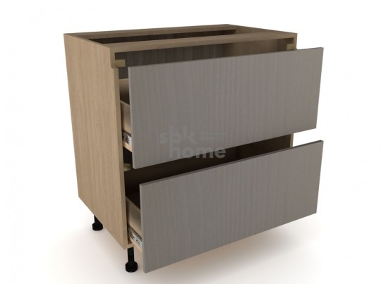 Стол с ящиками "Женева" 80 Дуб Палермо/Серый камень в Ростове-на-Дону