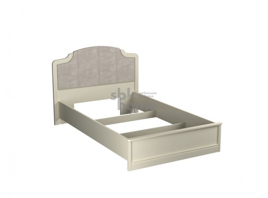 Кровать Люкс 1200, Сиена (1394*2110*1090) Береза бежевая, 12322 в Ростове-на-Дону