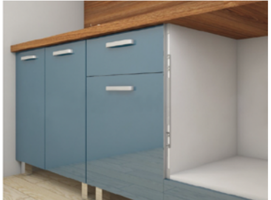 Термоизоляционная планка универсальная серая, 10753 в Ростове-на-Дону