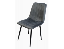 Стул темно-серый/черные ножки, А74 (430*560*850), A74-91005ИМП