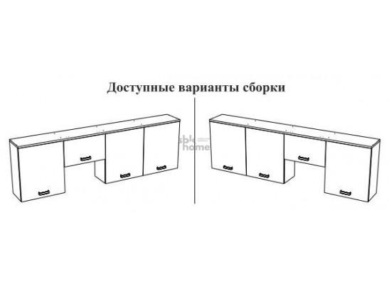 Шкаф, Адель-2 (2400*320*742) Кашемир, 20153 в Ростове-на-Дону