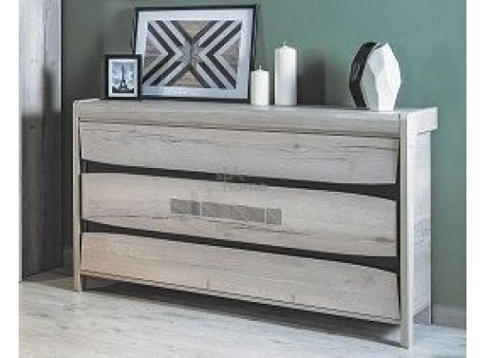 Комод, Мале (1244*434*834) Дуб галифакс белый, 11203 в Ростове-на-Дону