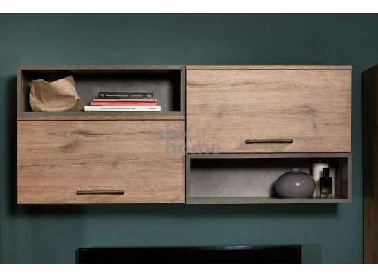 Шкаф-полка Д-9 навесная, Денвер (650*270*343) Дуб Веллингтон, 31412 в Ростове-на-Дону