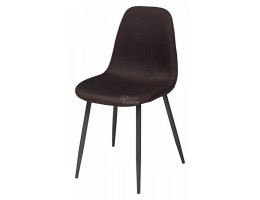 Стул G028-27 темно-коричневый/каркас темно-серый, Cassiopeia (430*490*850) Темно-коричневый, 1866