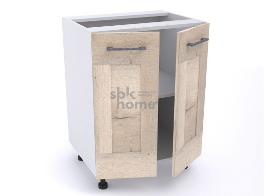 Стол С-60 2-х дверный, Дублин (600*470*820) Дуб галифакс белый, 21606 в Ростове-на-Дону