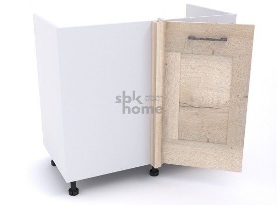 Стол под мойку угловой СМУ-100 правый, Дублин (900*470*820) Дуб галифакс белый, 21615 в Ростове-на-Дону