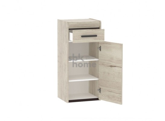 Тумба 450 ПМ-5 высокая, Мале (450*384*1020) Дуб галифакс белый, 50504 в Ростове-на-Дону