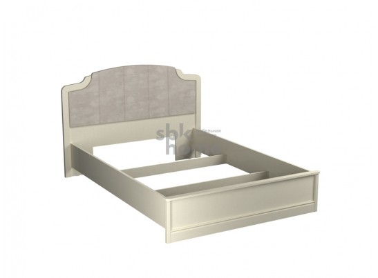 Кровать Люкс 1400, Сиена (1594*2110*1090) Береза бежевая, 12308 в Ростове-на-Дону