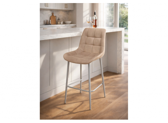 Полубарный стул Челси 360 латте (zd 290) / серый в Ростове-на-Дону