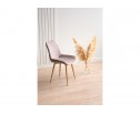 Стул на металлокаркасе Седа 360 латте (zd 290) / золотой