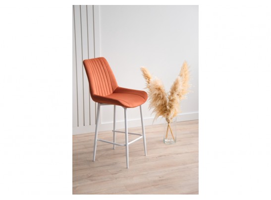 Полубарный стул Седа 360 терракотовый (zd 432) / белый в Ростове-на-Дону