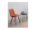 Стул на металлокаркасе Чилли терракотовый / черный в Ростове-на-Дону