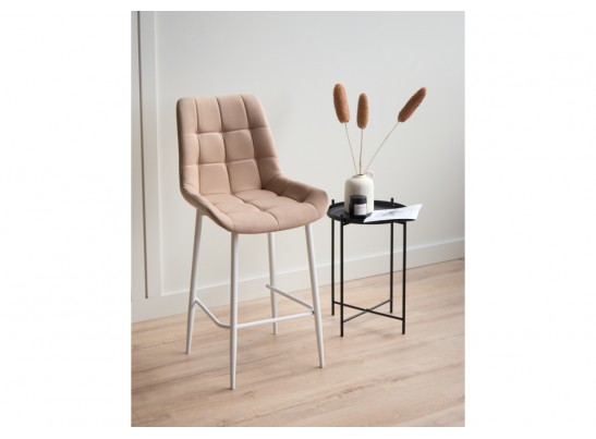 Полубарный стул Челси 360 бежевый (zd 210) / белый в Ростове-на-Дону