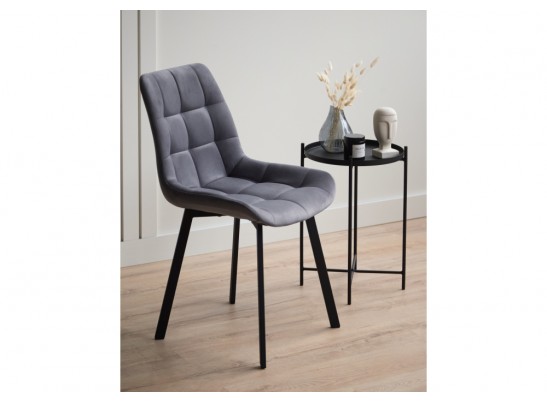 Стул на металлокаркасе Челси 360 П темно-серый (zd 995) / черный в Ростове-на-Дону