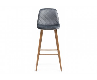 Барный стул Capri dark gray / wood