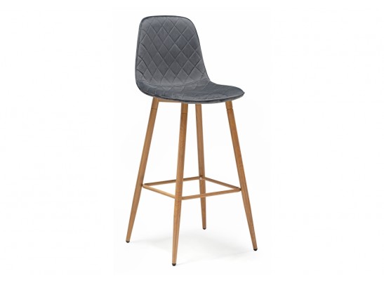 Барный стул Capri dark gray / wood в Ростове-на-Дону